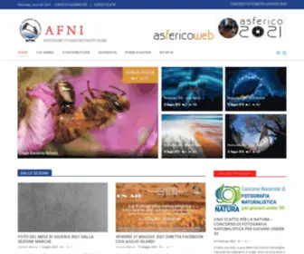 Afni.org(Associazione Fotografi Naturalisti Italiani) Screenshot