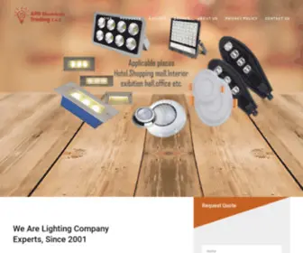 Afnlighting.com(AFN Lighting) Screenshot