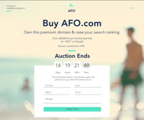 Afo.com(Afo) Screenshot