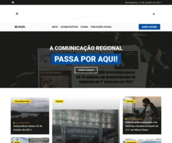 Afolharegional.com(A Folha Regional) Screenshot