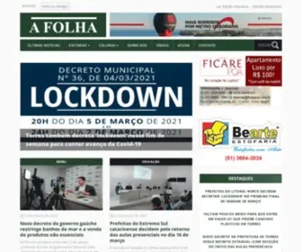 Afolhatorres.com.br(A FOLHA TORRES) Screenshot