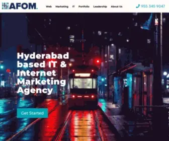 Afom.in(IT & Digital Marketing Company in Hyderabad) Screenshot