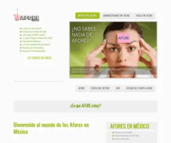 Afore.com.mx(Redireccion) Screenshot