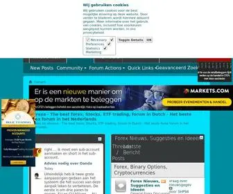 Aforexa.com(De grootste Nederlandse Forex en handelsforum) Screenshot