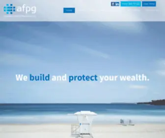 AFPG.com.au(Australian Financial Planning Group) Screenshot