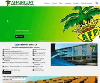 Afporto.pt(Site Oficial) Screenshot