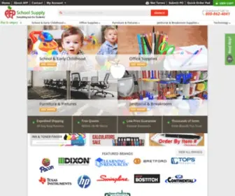 Afpschoolsupply.com(School supplies for kids and teachers) Screenshot
