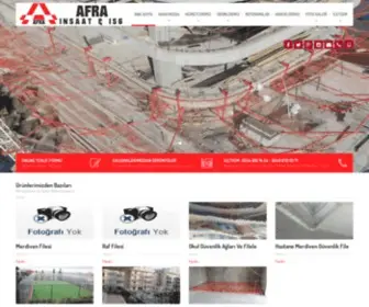 Afraguvenlikfilesi.com(Afra İnşaat ve İş Sağlığı Güvenliği) Screenshot