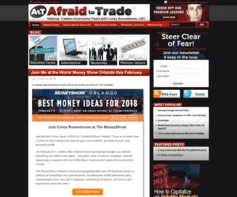 Afraidtotrade.com(Afraid to Trade) Screenshot