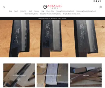 Aframestokyoknives.com(Aframes Tokyo) Screenshot