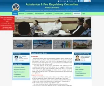 AFRCMP.org(Admission & Fee Regulatory Committee) Screenshot