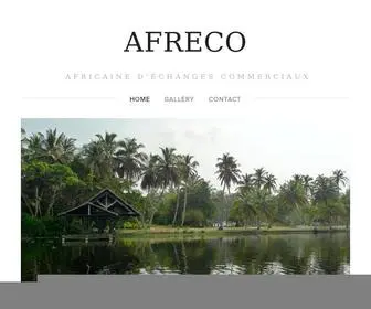 Afrecoci.com(AFRECO) Screenshot