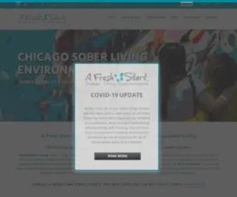 Afreshstartsoberliving.com(A Fresh Start Sober Living Environment) Screenshot