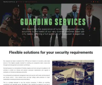 Afri-Guard.co.za(Afri Guard Landing Page) Screenshot