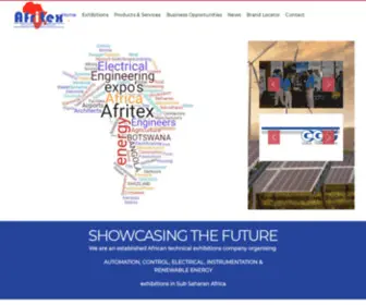 Afri-Search.co.za(Afritex has proudly and successful organised technological exhibitions in sub) Screenshot