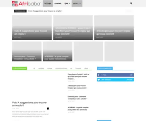 Afribaba.info(AfriBaba Info) Screenshot