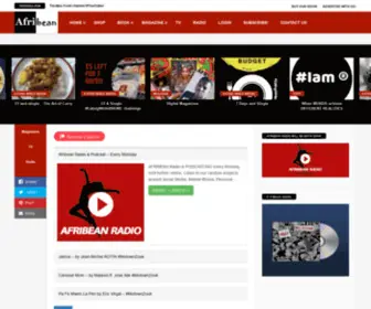 Afribean.com(Back Home) Screenshot