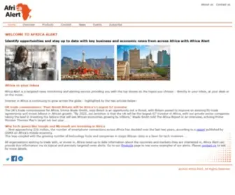 Africa-Alert.com(Africa Alert) Screenshot