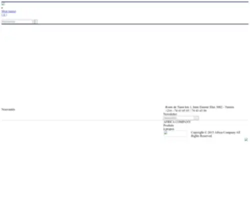 Africa-Company.net(Africa Company) Screenshot