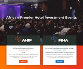 Africa-Conference.com(AHIF) Screenshot