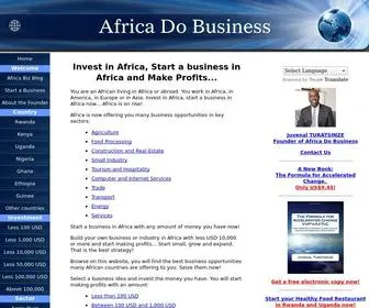 Africa-DO-Business.com(Africa Do Business) Screenshot