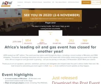 Africa-Oilweek.com(Africa Oil Week) Screenshot