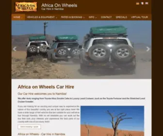 Africa-ON-Wheels.com(Africa on Wheels) Screenshot