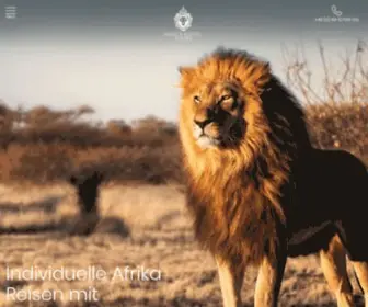 Africa-Royal-Tours.de(Afrika) Screenshot