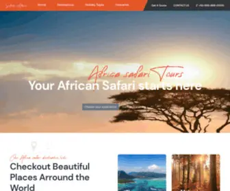 Africa-Safaris.com(Shop for over 300) Screenshot