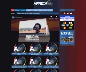 Africa24TV.com(Africa24 TV) Screenshot
