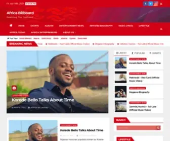 Africabillboard.com(Africa Billboard) Screenshot