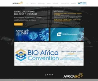 Africabio.com(Africa BIO) Screenshot