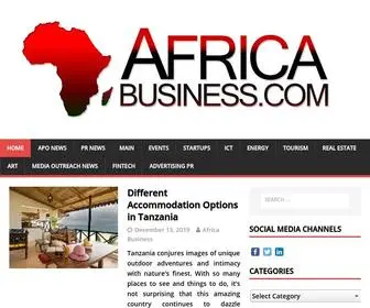 Africabusiness.com(Africa Business) Screenshot