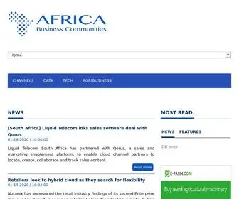 Africabusinesscommunities.com(Africa Business Communities) Screenshot