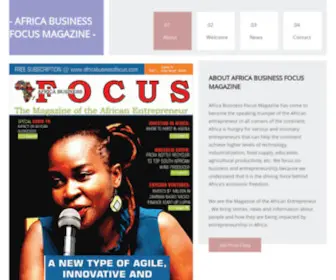 Africabusinessfocus.com(Afica Business Focus) Screenshot