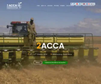 Africacacongress.org(The aim of 2ACCA) Screenshot