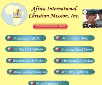 Africachristianmission.com(Index) Screenshot