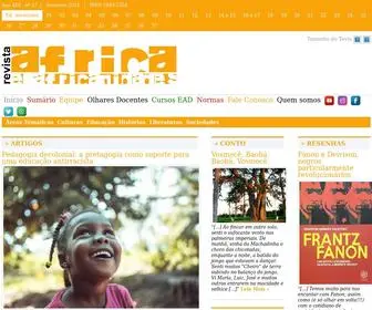 Africaeafricanidades.net(Revista África e Africanidades) Screenshot