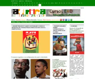 Africaeafricanidades.online(Revista África e Africanidades) Screenshot