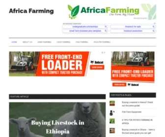 Africafarming.info(Farming in Africa) Screenshot