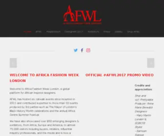 Africafashionweeklondon.com(Africa Fashion Week London) Screenshot