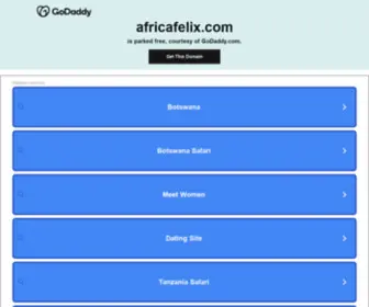 Africafelix.com(Africa Felix) Screenshot