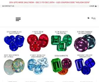 Africagems.com(Selling Gemstones) Screenshot