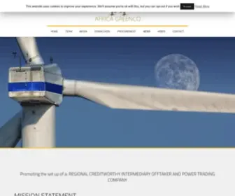 Africagreenco.com(Africa GreenCo) Screenshot