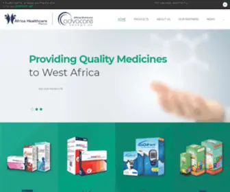 Africahealthcarepharma.com(Africahealthcarepharma) Screenshot