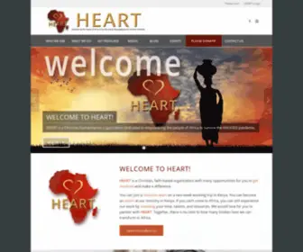 Africaheart.com(HEART Africa) Screenshot