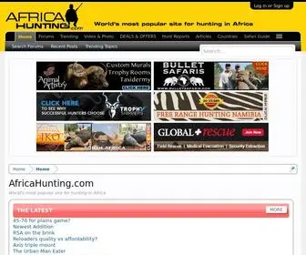 Africahunting.com(Africa Hunting) Screenshot