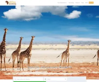 Africaincoming.com(Africa DMC) Screenshot