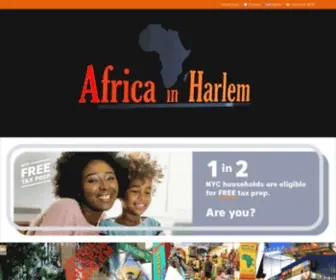 Africainharlem.nyc(Africa in Harlem) Screenshot