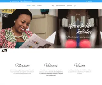 Africainher.com(Africa In Her Initiative) Screenshot